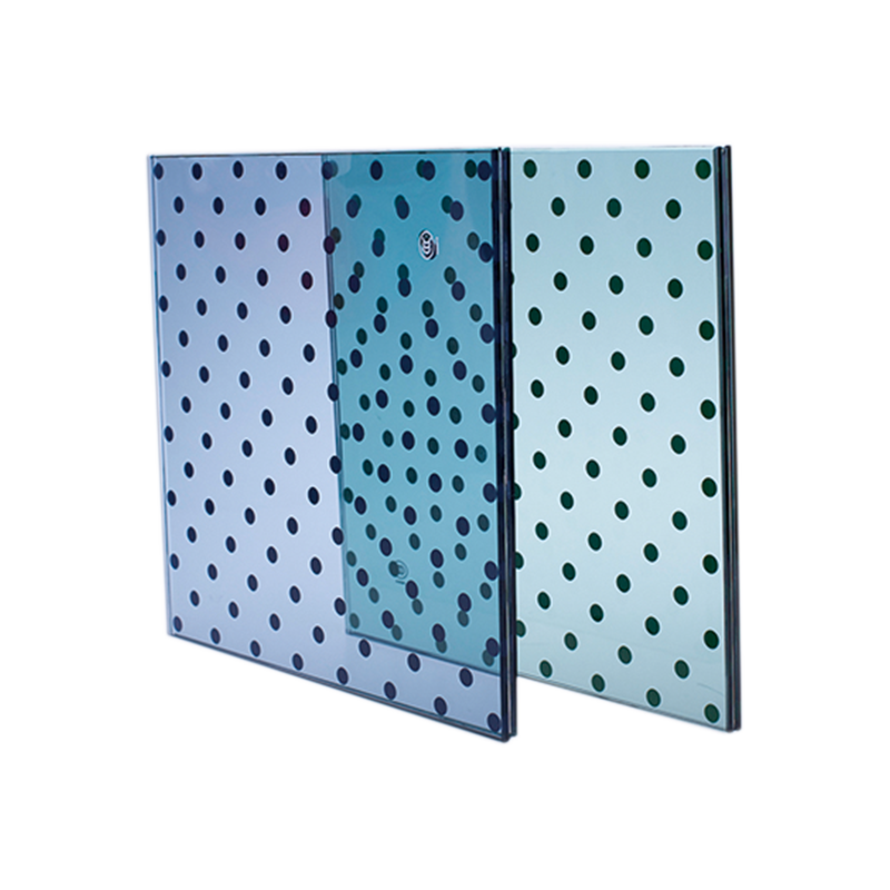 Silkscreen laminerat glas
